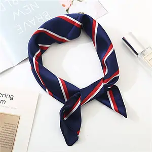 Foulard Pour Cheveux 50 - Bleu Frenchy