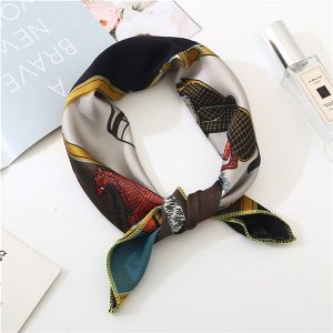 Foulard Pour Cheveux 50 - Chevaux Antiques