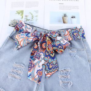 Ceinture Foulard Bohème Éclatant